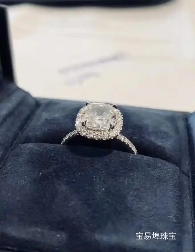 海瑞温斯顿 #钻石戒指 - 抖音