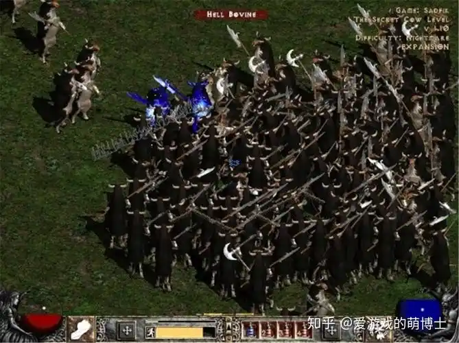 我的世界地下城中有惊喜玩家可以体验暗黑2的奶牛关