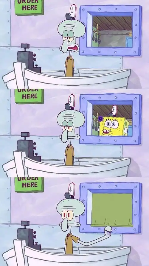 海绵宝宝可爱卡通高清手机壁纸图片