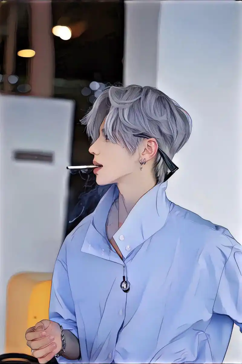 真人转漫画 #头像制作 #照 - 抖音