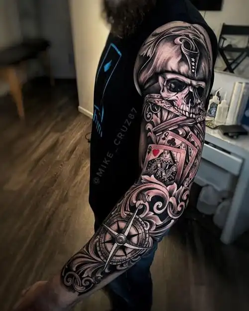 花臂纹身图案大全(28)