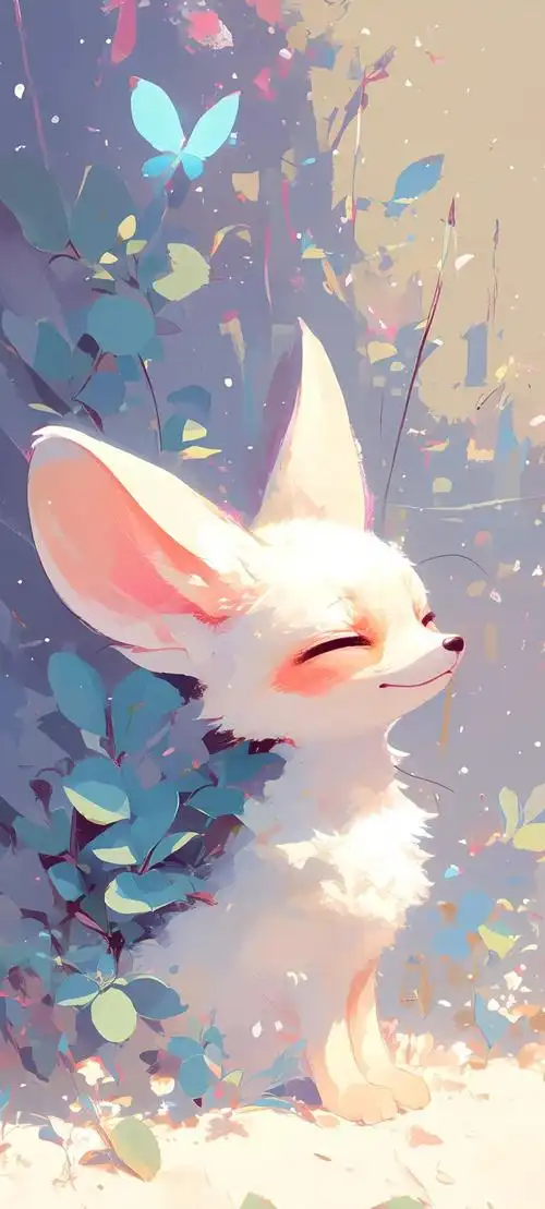 可爱卡通动物插画壁纸,高清图片免费下载保存!