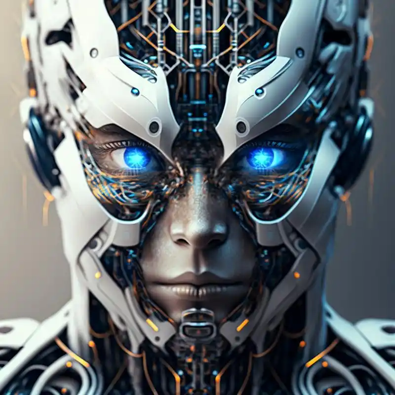 男生科幻机械风头像,喜欢直接拿走 01566.