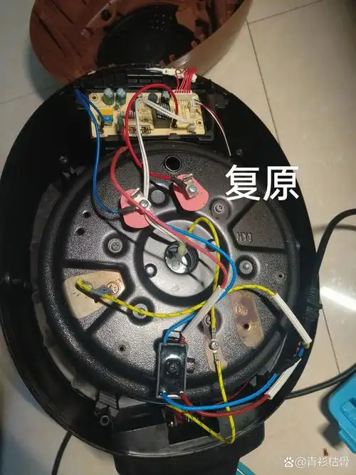 电压力锅不通电 邻居的电压力锅不通电.拆开后测量温度保险损坏开路.