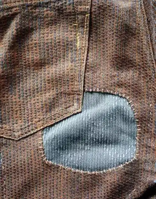 儿时补丁衣服都是用一针一线缝出的美你还会吗附3种缝法