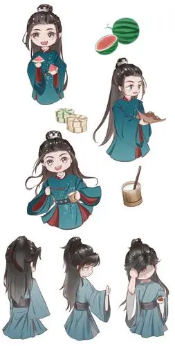 浪浪钉,山河令,古风q版,周子舒,温客行