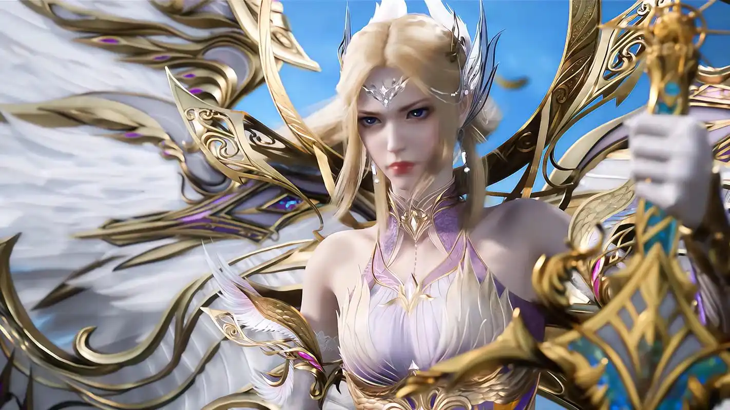 动漫壁纸|《斗罗大陆双神战双神》比比东与千仞雪高清壁纸