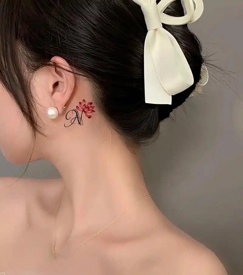 心似莲花开 清风自然来 #莲花 #女纹身师 #tattoo - 抖音