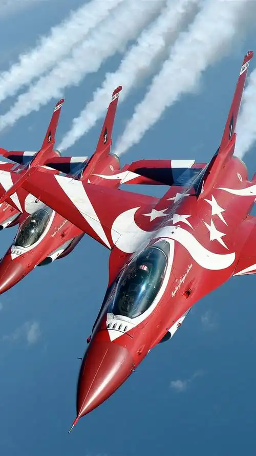 战隼,f-16战斗机,空中表演,烟,天空