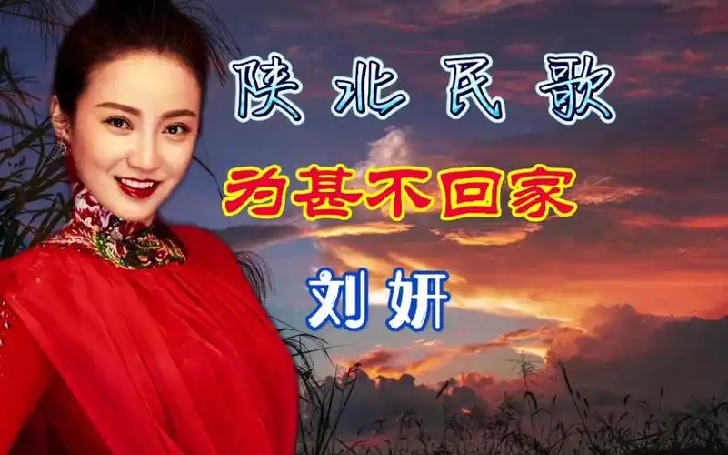 陕北民歌太好听了,刘妍一首《为甚不回家》,如歌如泣,催人泪下