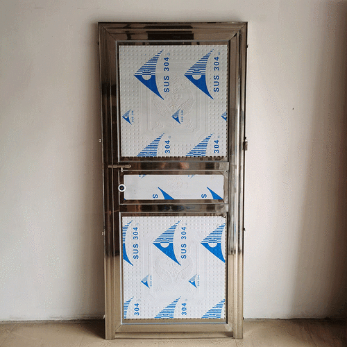 现货批发 方管简易出租房门 铝合金出租房门 方管简易门销售