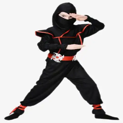 蒙面忍者_蒙面女忍者【高清卡通手绘png素材】-90设计