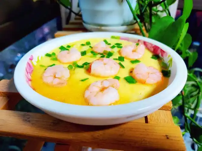 虾仁蒸蛋怎么做_虾仁蒸蛋的做法_晨曦阳光123_豆果美食