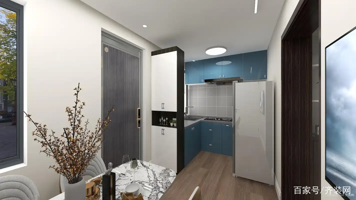 上海宝林三村40平米小户型装修实例 二室一厅设计太棒了