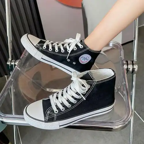 时代少年团马嘉祺宋亚轩丁程鑫刘耀文同款高帮帆布鞋帆布鞋