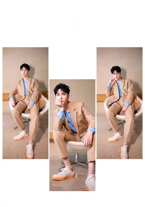 于朦胧光影帅气写真图片16