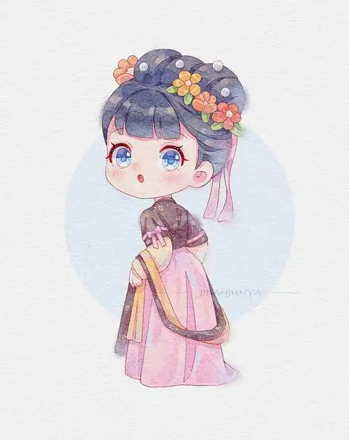 糖心蛋绘画成长记  #可爱  #q版人物  #简笔画教程  #画个简笔画