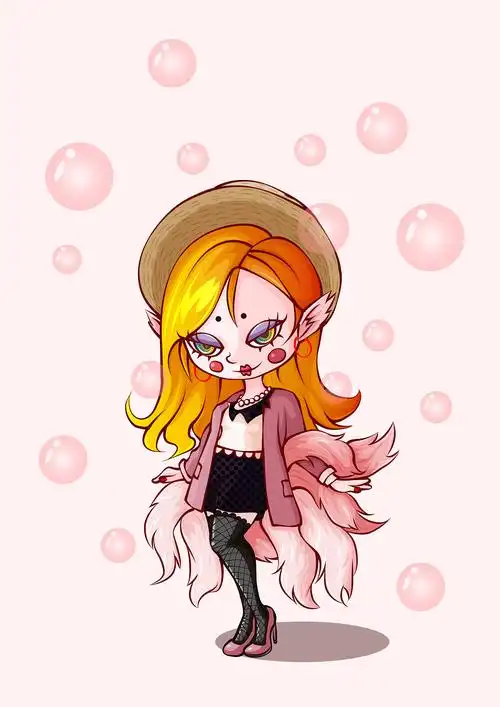 q版人设|插画|创作习作|白日梦天 - 原创作品 - 站酷 (zcool)