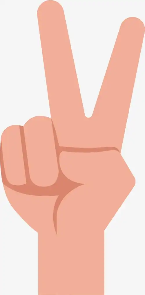 手部动作v矢量素材