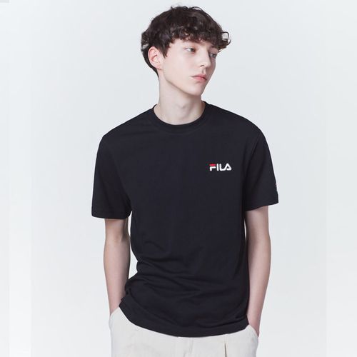 fila斐乐t恤刺绣情侣款夏新款休闲百搭男女圆领短袖韩版2101/2111