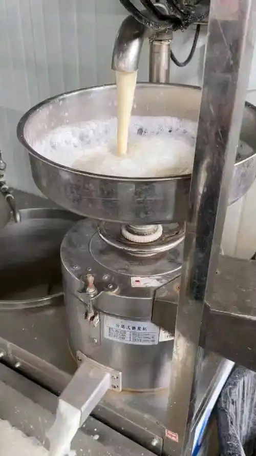 双联磨豆腐全自动机器