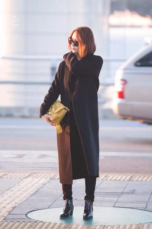 2017郑秀晶仁川机场出国_高清图片大全-爱豆app