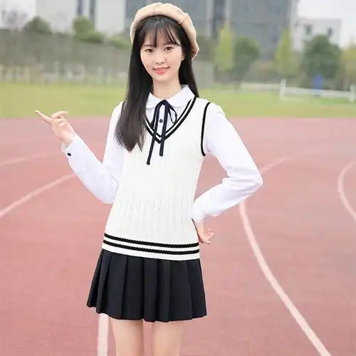 一折初中女生毛衣