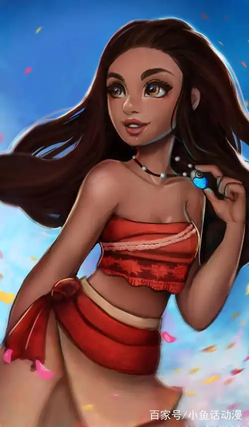 海洋奇缘20位不同形象的莫阿娜公主真人微胖好漂亮