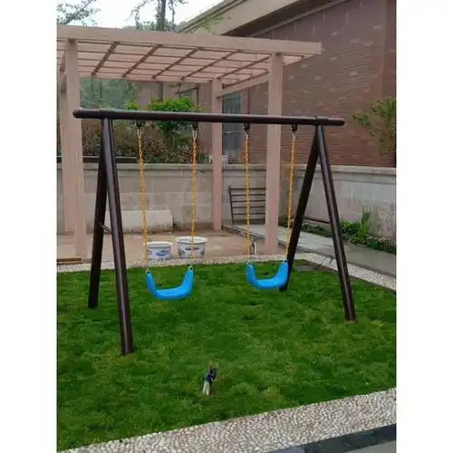 定制lcc儿童秋千室外家用户外庭院多人荡秋千支架钢管幼儿园宝宝大人