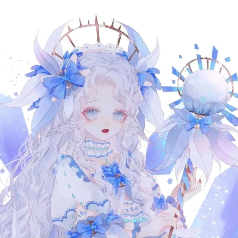 仙气飘飘的动漫闺蜜头像|愿你此生尽兴