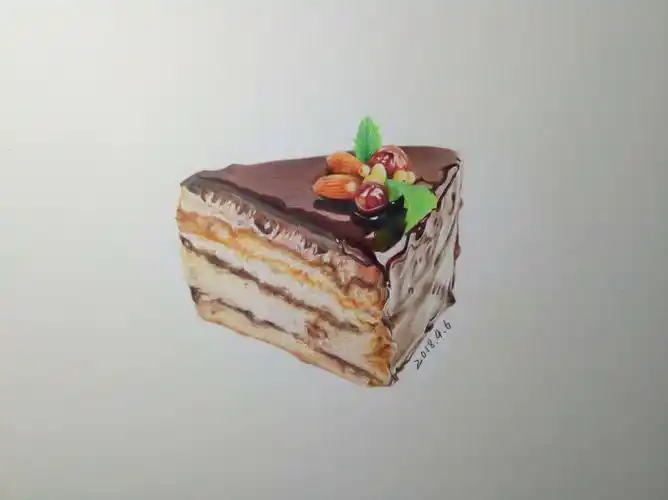 依然是马可雷诺阿彩铅,丝蒂摩300滑面纸,喜欢的就点个推荐吧(>▽ )