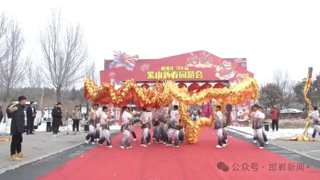 迎瑞龙·寻年味——紫山公园新春园游会启幕_澎湃号·政务_澎湃新闻
