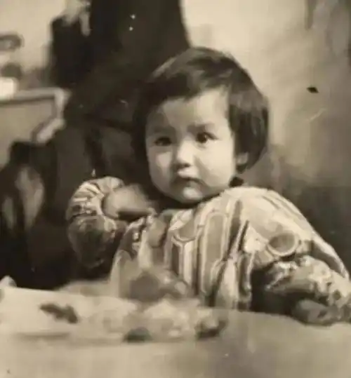 佟丽娅童年旧照曝光,网友惊呼"从小美到大"!_照片