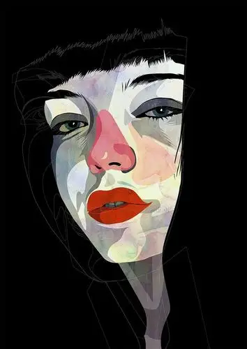 肖像画作 | 智利插画师,平面设计师alvaro tapia hidalgo