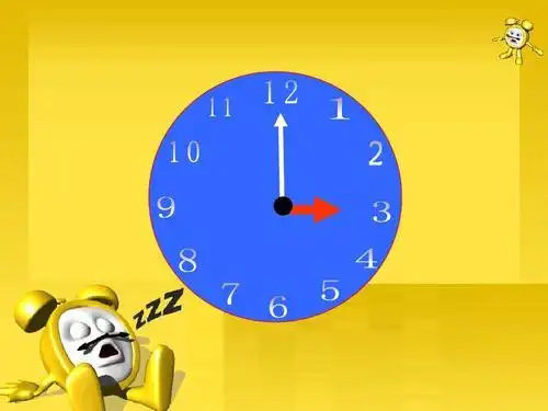 整点半点简笔画