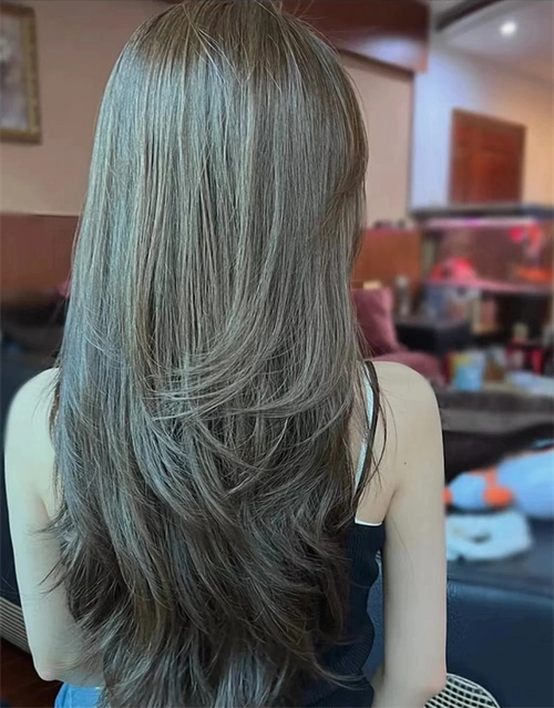 升级版直发设计 层次剪裁更时尚_直发发型 - 美发站