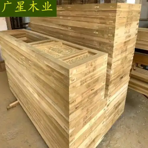 批发大径非洲柚木 绿丙桑实木原木 特斯金莲家具木板楼梯扶手木料