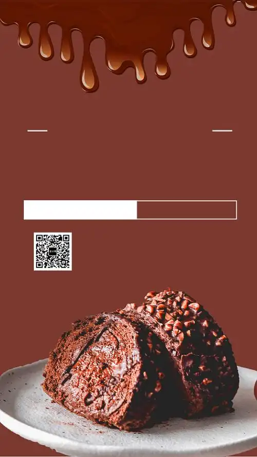 咖啡色简约背景图片