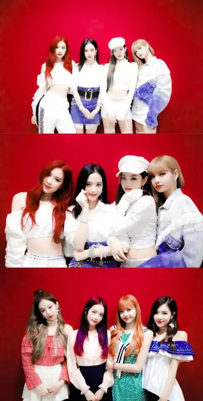 blackpink四人合照 cr.赵小姐的柚子