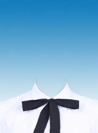 非主流蓝卡通风格模板图片