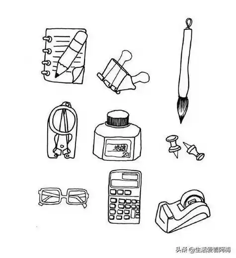 电器 简笔画 儿童简笔画日常生活用品茶壶的简笔画画法生活用品简笔画