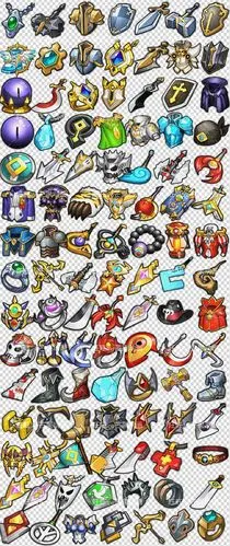 q版游戏手游日韩装备物品道具武器icon图标美术素材资源淘宝网