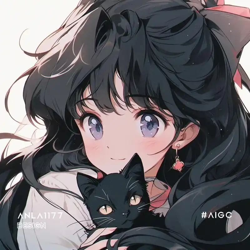 mj头像|旧漫夏日梦幻女孩～#midjourney #二次元 - 抖音