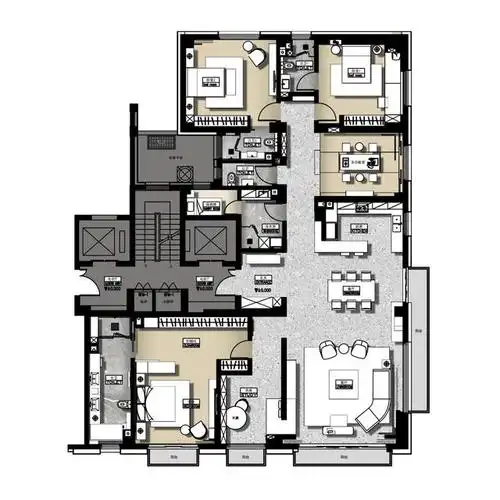 260平大平层设计