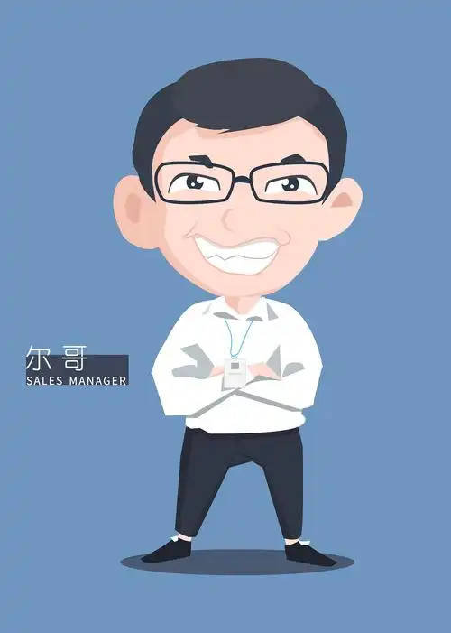 办公室人物卡通形象设计|动漫|单幅漫画|陈小喵lim - 原创作品 - 站酷