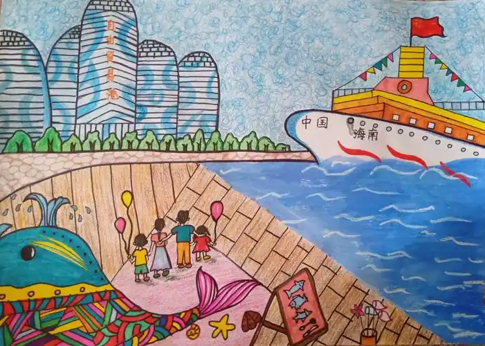 琼海市第一小学2020年度庆"六一"绘画比赛一,二年级优秀作品展