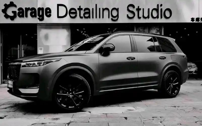 理想one哑光车衣完工