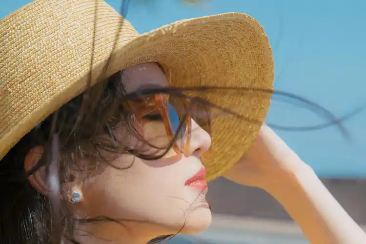 墨镜长裙刘亦菲摩纳哥唯美写真