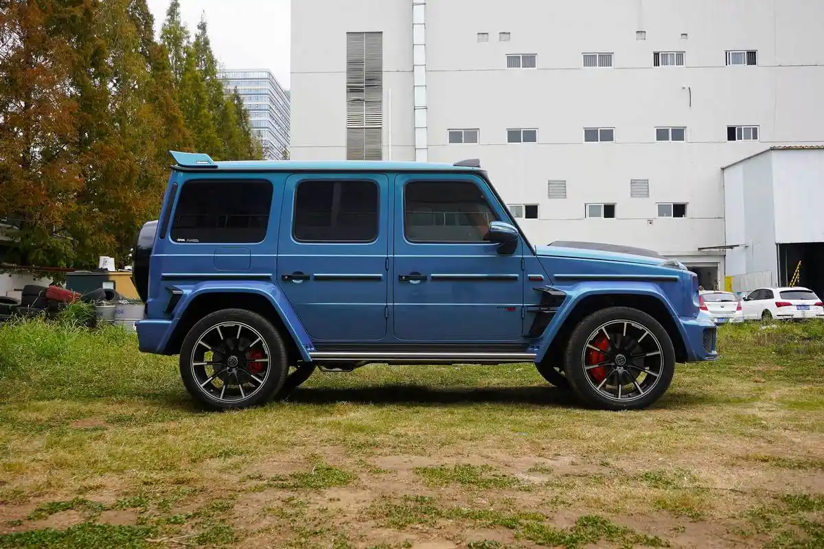 「没有普通的大g」奔驰g500升级巴博斯宽体包围