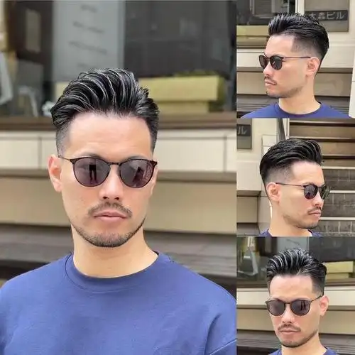 男人过了40岁,适合剪这3款"露额"发型,成熟又帅气!